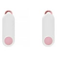 thumbnail image 4 of Toystoory Organizador de perchas para ropa, estante de almacenamiento de secado plegable, gancho para ropa extraíble anticaída para el hogar, Rosado 2Conjunto, 4 of 6
