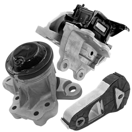 4M Auto Parts. Engine Mounts & Automatic Transmission Mount 3PCS Set For 1st Design. Part Numbers 3255 3273 3439