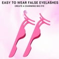 thumbnail image 6 of Kokovifyves Beauty Tools False Eyelash Applicator Tool Eyelash Extension Tweezers Makeup Remover Clip Tweezers Tweezers, 6 of 9
