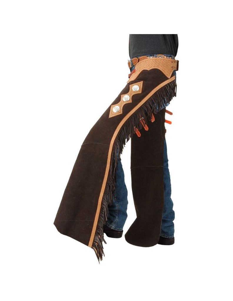 Tough-1 Suede Leather Cutting/Show Chaps