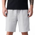 thumbnail image 3 of Dwellite Mens Shorts Waffle Knit Drawstring Shorts Stretch Elastic Waist Summer Beach Lounge Sweat Short Pants with Pocket 2026 Light Gray L, 3 of 8
