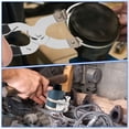 thumbnail image 5 of Ikoopy Piston Ring Compressor Tool Portable Car Engine Piston Ring Installer Removal Kit Adjustable Sizes From 2-1/8 Inch to 7 Inch Complete Piston Ring Compressor Kit with Piston Installer Pliers, 5 of 10