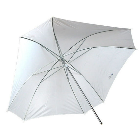 LS Photography 2 Pack Photo Studio Umbrella White/White for Photography with Florescent Light Holder, WMT1359