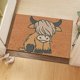 thumbnail image 1 of Highland Cow Bath Mat,Bathroom Rug,Shower Mats for Bathtub Shower Room Sinks,Non-Slip Floor Mats Soft Doormats for Home Decor 15.75×23.62inch, 1 of 6