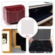 thumbnail image 2 of 10 hojas de terciopelo impermeables, suaves y pegajosas, para manualidades, patchwork blanco, 2 of 7