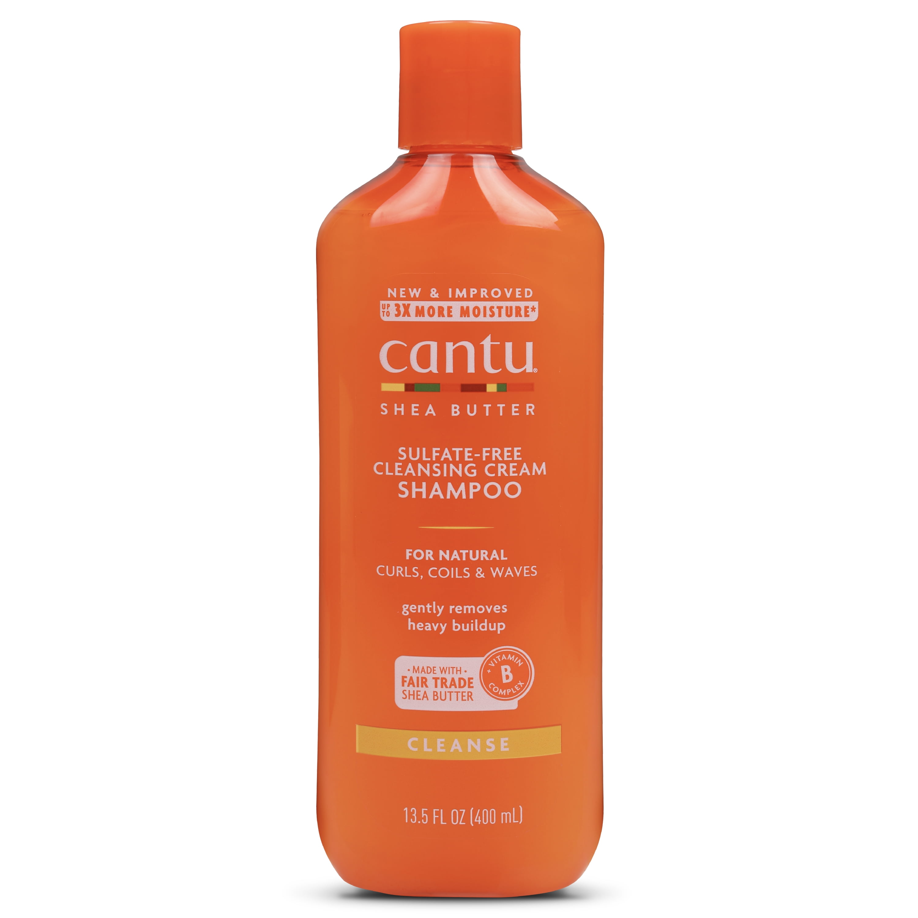 (3 pack) Cantu Sulfate-Free Cleansing Cream Shampoo 13.5 fl oz