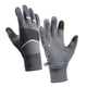 thumbnail image 2 of Guantes de invierno Guantes cálidos con bandas reflectantes Guantes térmicos Protección contra el frío Gris, 2 of 9