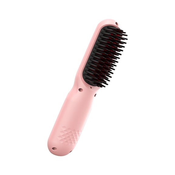 Wireless Hair Straightener Brush Fast Heated Straightener Brush Multifunctional Electric Hot Comb Hair Professional