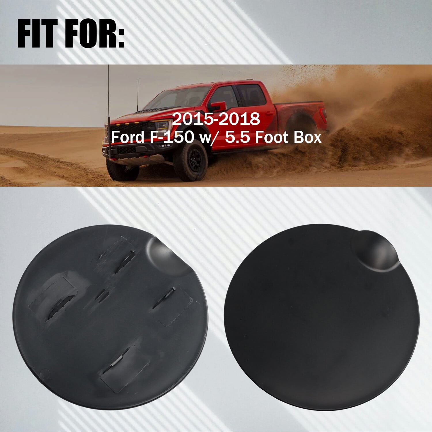 Gas Cap Fuel Door Tank Filler Acess for 2015 2016 2017 2018 Ford F-150