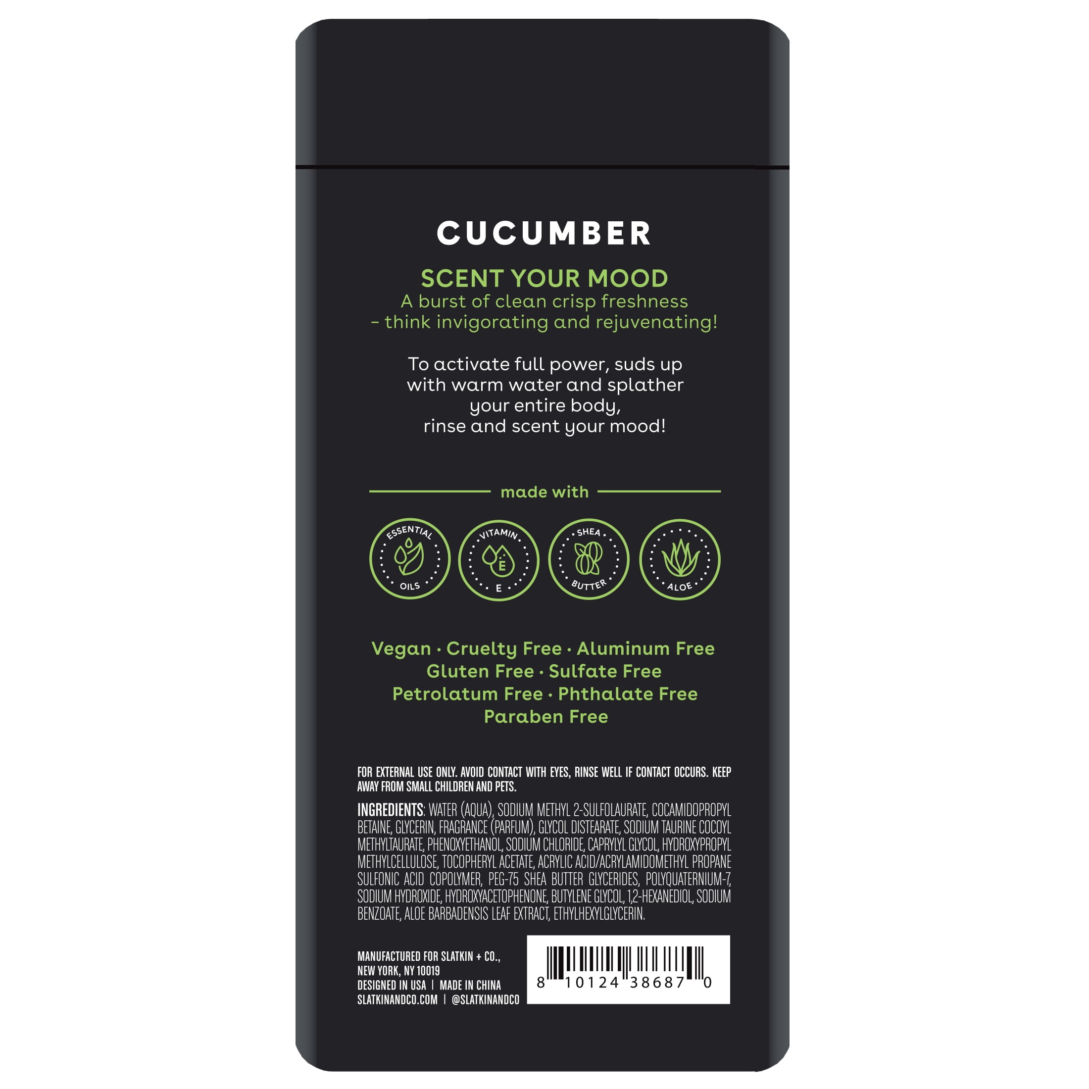 Dwell212 Cucumber Body Wash, 16 fl oz