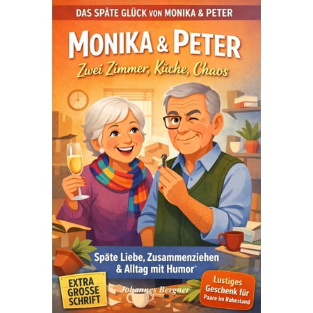 Das Späte Glück Von Monika & Peter Monika & Peter - Zwei Zimmer Küche Chaos: Lustige Geschichten über das Zusammenziehen die späte Liebe und den ganz no Book 3 (Paperback)