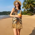 thumbnail image 3 of Lukts Robe Sans Manches Corgi Berger Allemand pour Femmes, Robe d'Été à Col Rond avec Poches, Adaptée à la Vie Quotidienne, Plage, Fête, 3 of 7