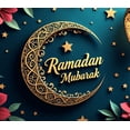 thumbnail image 4 of Elegant Ramadan Mubarak Lanterns Background Blue Crescent Stars Banner Decorations Photography Backdrop Islamic Celebration Party Supplies Religious Event, 4 of 7