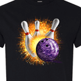 thumbnail image 4 of Inktastic Bowling Strike T-Shirt, 4 of 5