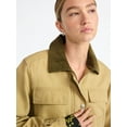 thumbnail image 5 of Scoop Women’s and Women’s Plus Cotton Oversized Cargo Barn Jacket, Midweight, XS-4X, 5 of 5