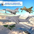 thumbnail image 2 of 5 Pack Army Airplane Toys Set Military Fighter Jet Die Cast Plane Metal Aircraft Toy, Pull Back Play Vehicle Aircraft Gift, 2 of 7