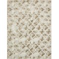 thumbnail image 5 of Unique Loom Trellis Collection Vintage Geometric Transitional Indoor and Outdoor Flatweave Area Rug, 9 x 12 Feet, Ivory/Brown, 5 of 5