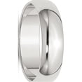 thumbnail image 1 of Sterling Silver 6mm Half-Round Band, 1 of 2