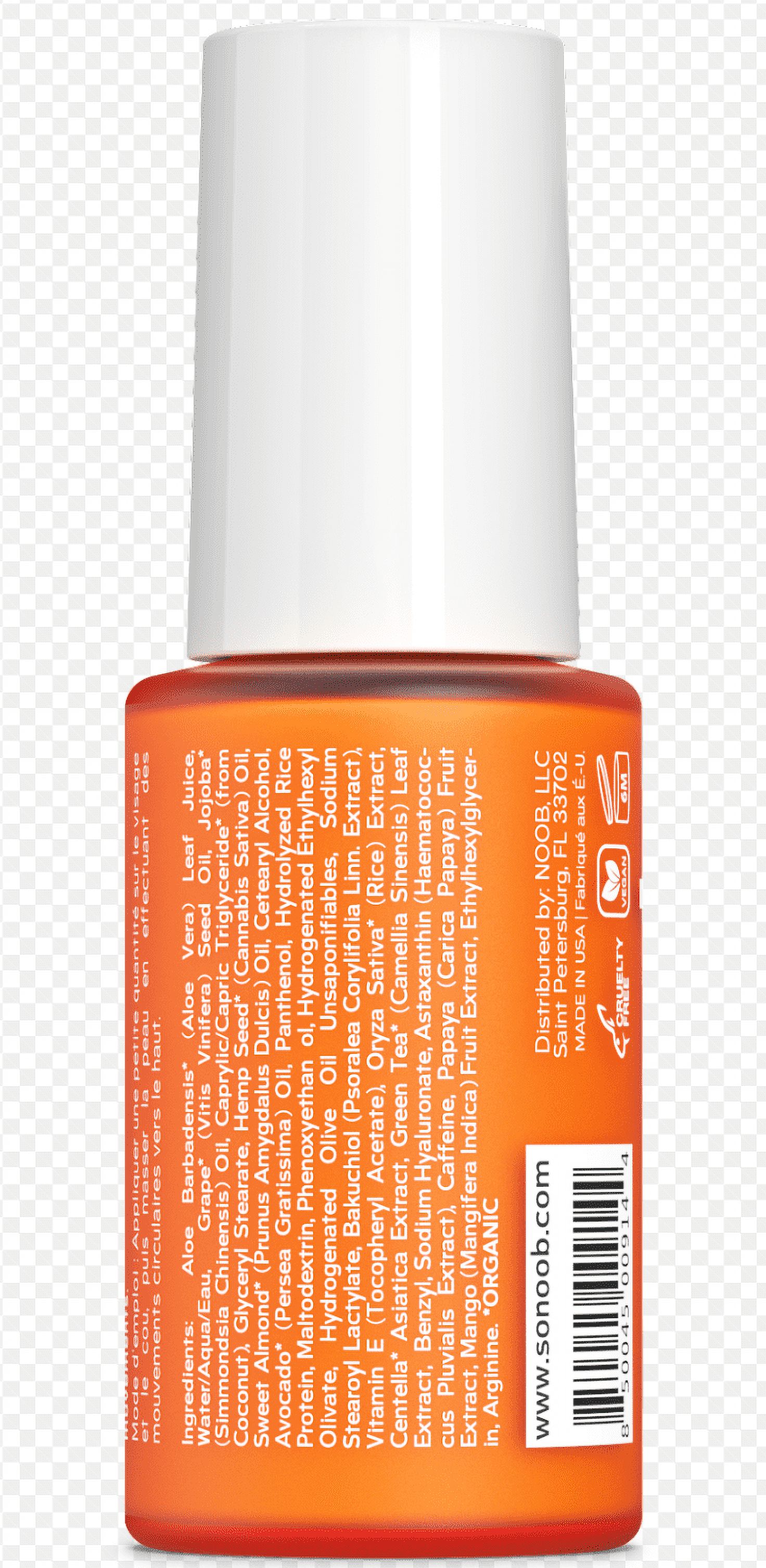 NOOB All-Day Face Cream, Organic Anti-Aging Facial Moisturizer Acne Prone & Sensitive Skin Friendly, Smooth, Firm and Even Skin Tone, Hemp Oil, Bakuchiol, Astaxanthin, Natural & Vegan - 2 Oz