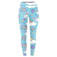 thumbnail image 5 of Yoga Pants For Women Plus Size Petite Easter Bunny Pattern Soft Athletic Works Casual Pants, 5 of 5