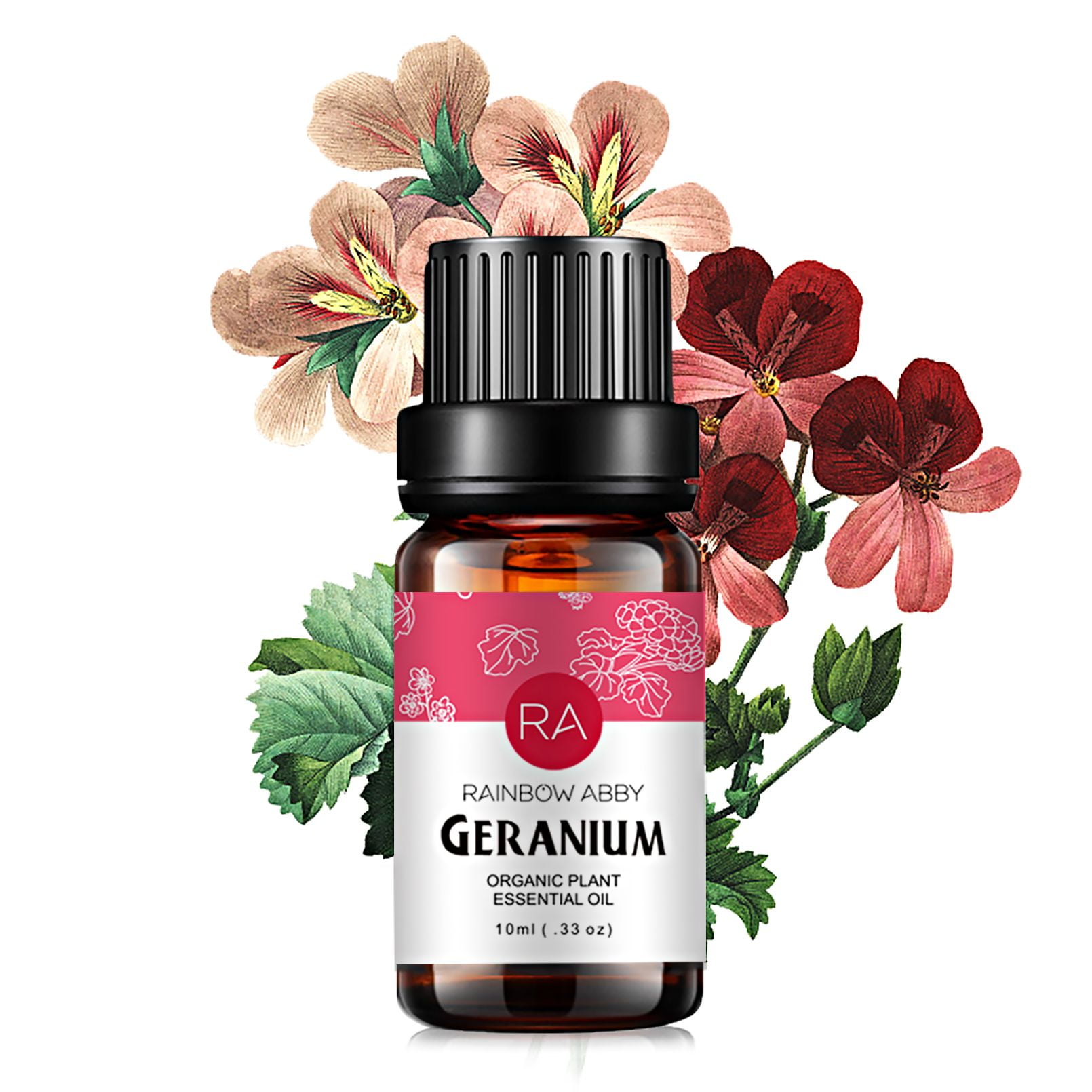 GERANIUM Essential Oil – 100% Pure & Organic – Fleur Parfumerie