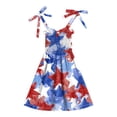 thumbnail image 5 of Linfrsh Baby and Toddler Girl Patriotic Dress, Sizes 12M-5T(Blue,1-2 Years), 5 of 5