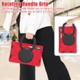 thumbnail image 5 of XYX Case for Lenovo Tab P11 Pro Gen 2 2022 11.2 inch(TB-138FC/TB-132FU), 360 Degree Rotating Hand Grip Shockproof Cover with Shoulder Strap, Red, 5 of 7