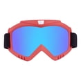 thumbnail image 1 of Zootealy Off-road Motorcycle Goggles Anti-wind Sandproof Protective Eyewear 368 Red Frame Colorful Lens, 1 of 7