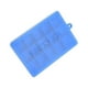 thumbnail image 2 of Moldes para cubitos de hielo ADVEN Home con tapa de silicona reutilizables, cuadrados, para crema, extraíbles, para congelador, para cocina, color azul oscuro, 2 of 7