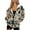 American Tribal Cow Print Retro, variant on Peacock Feather Pink Oversized Hoodies for Women Long Sleeve Full Zip Hooded Sweatshirts Loose Fit Pullover Sweaters Fashion Jackets Fleece Sweatshirt Athletic Clothing, 3XL