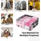 thumbnail image 5 of LHSHID Physicians Assistant Gifts for Women Blanket Flannel Soft and Comfortable Anti static Bed Sofa Blanket 50x60in, 5 of 6