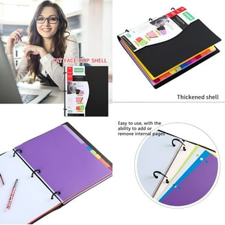 Walmart 3-Ring Recipe Binder with 12 Divider Tabs, 2-Sided Pocket, and  Sticker Sheets (10 x 11.5 In) - Walmart.com
