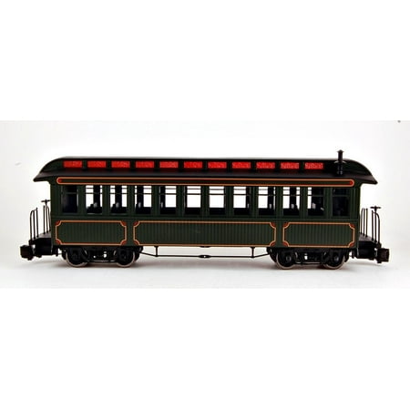 Bachmann G Scale Train (1:22.5) Unlettered Olive Passenger 