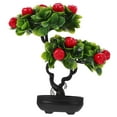 thumbnail image 3 of CoudarTitie Artificial Fruit Tree Bonsai Multifunctional for Coffee Table Garden Bedroom Rich Fruit, 3 of 9