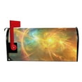 thumbnail image 3 of Glowing Lights and Swirls Mailbox Covers Magnetic Post Box Cover Wraps Standard Size 25.5"x21" Waterproof Home Garden Yard Outside Decor, 3 of 9