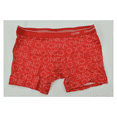 thumbnail image 2 of Calvin Klein Men's CK ONE Microfiber Boxer Brief Red with White Star Logos, M, 2 of 2