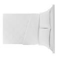 thumbnail image 3 of Mainstays Reversible Microfiber Comforter, White, King, 3 of 6