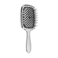thumbnail image 1 of Janeke Superbrush Petite Brosse à Cheveux Chromée avec Épingles Gris Foncé, 1 of 1