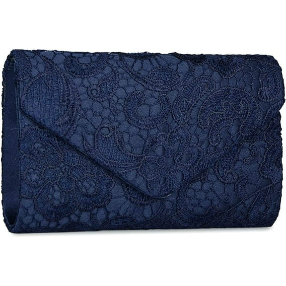 Ladies Elegant Lace Envelope Clutches Evening Bag Party Handbags