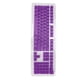 thumbnail image 5 of Teclas geniales, teclas de teclado Teclas retroiluminadas de 108 teclas Teclas en colores pastel diseñadas para durar, 5 of 9