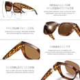 thumbnail image 4 of Gafas de Sol Polarizadas UV400 HAOLOTA para Colocar Sobre Anteojos para Mujer y Hombre, 4 of 6