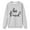 Grey, variant on Arlun Be Kind Sweatshirts For Women Funny Kind Graphic Hoodless Sweatshirts Kindness Positive Casual Crewneck Long Sleeve Loose Comfy Pullover Tops Yellow XL