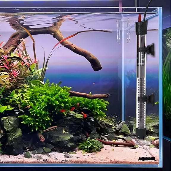 HIBIBUD Aquarium Heater, 100W Fish Tank Heating Stick, Fish Tank Thermostat Heater, for Saltwater/Freshwater
