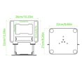 thumbnail image 4 of Foldable Computer Stand With 360 Rotating Base, Ergonomic Laptop Riser, 4 of 5