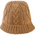 thumbnail image 5 of CoCopeaunts Knit Beanie Winter Hat Thermal Thick Fleece Snow Solid Color Bucket Hat for Men and Women Keep Warm Autumn Winter, 5 of 8