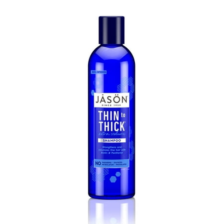 JASON Thin-to-Thick Extra Volume Shampoo, 8 oz. (Packaging May