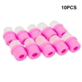 thumbnail image 2 of Guardurnaity Clips de plástico para quitar esmalte de uñas, 10 Uds., lavables profesionales para mujer, para salón de interior, tapas para remojo Juegos de manicura Rosado NO1, 2 of 6