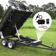 briidea Wireless Dump Trailer Controller, Wireless Remote Control for 3-Wire/4-Wire Hydraulic Trailer Controller, Compatible with up to 8 Remote Controls