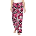 thumbnail image 1 of Balery Halloween Pumpkins Pantalones de pijama para mujer, pijamas ultraligeros, pantalones de estar por casa-Medium, 1 of 6