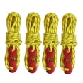 thumbnail image 3 of koolsoo 4 Pack Camping Tent Cords, Tent Wind Rope with Adjustment Tensioner, Nylon Rope, Yellow, 3 of 9